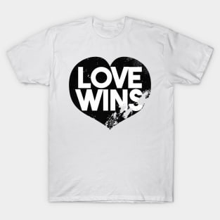 Love Wins (Distressed Variant) T-Shirt